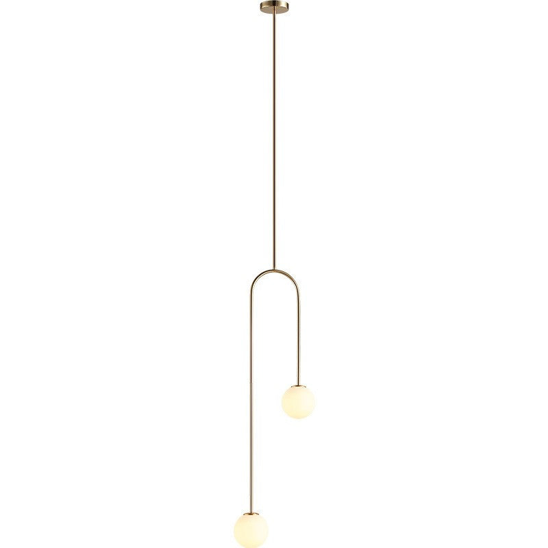 Creative Glass Ball Candle Chandelier