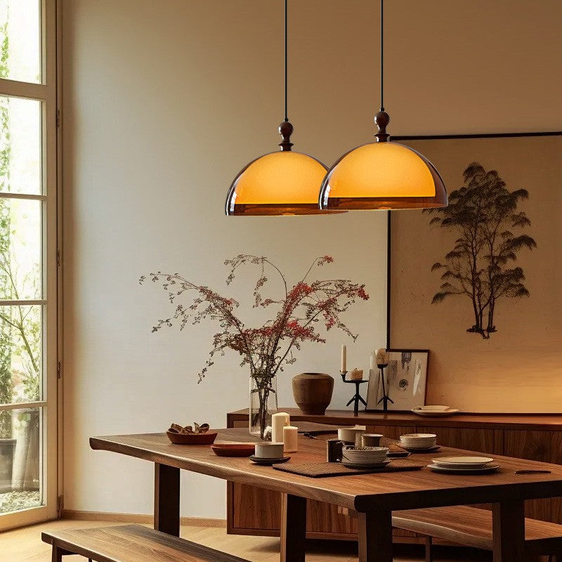 French Retro Round Ceiling Lamp