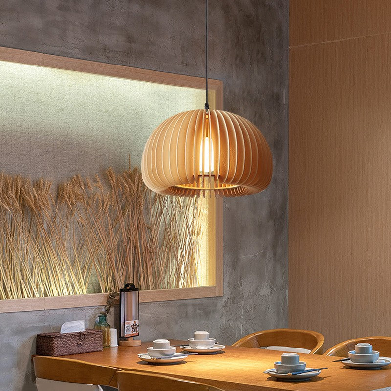 Japanese Iron Pendant Light