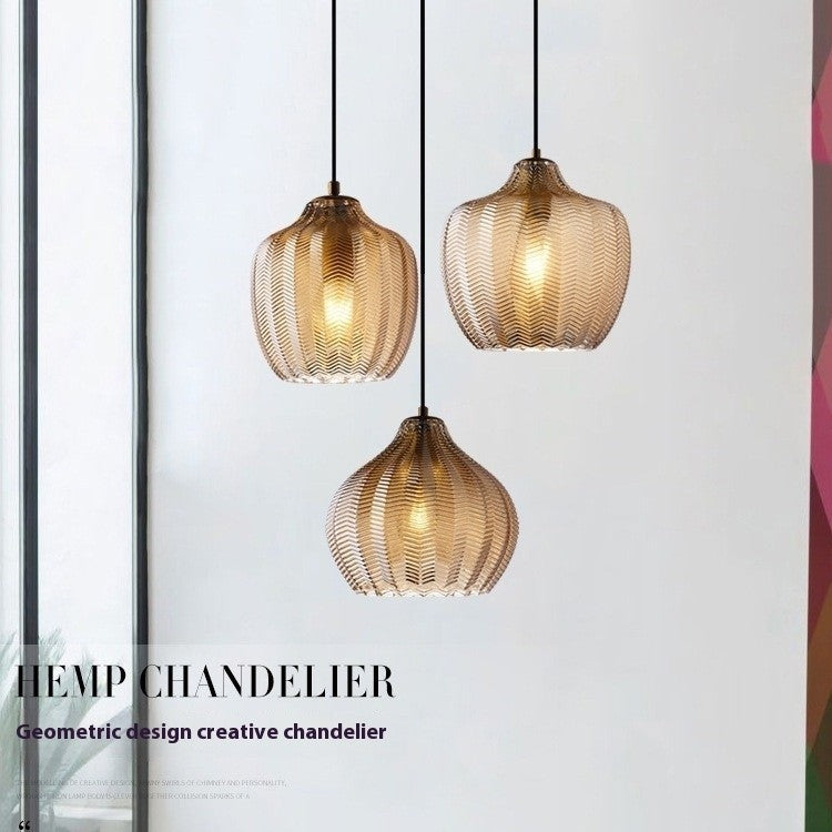 Luxury Glass Pendant Light