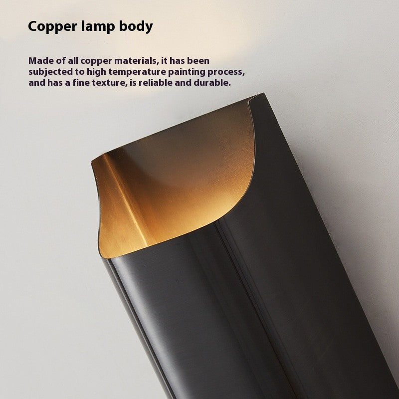 Minimalist Copper Wall Lamp