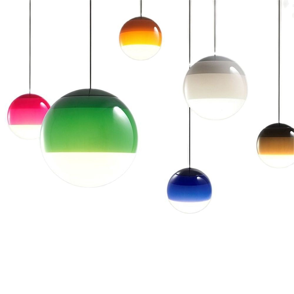 Nordic Colorful Glass Chandelier