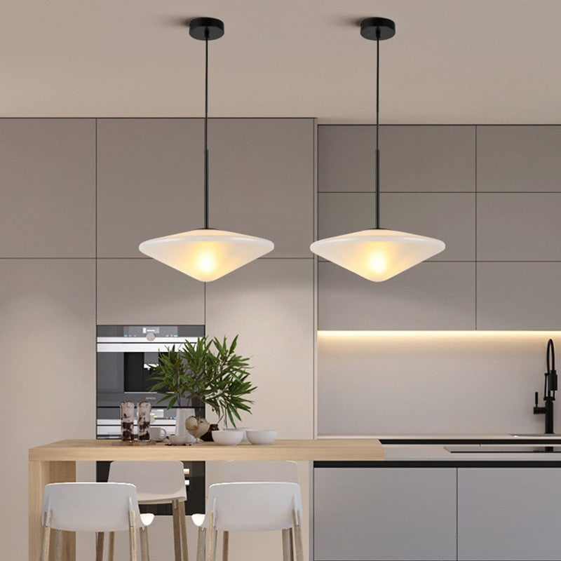 Nordic Postmodern UFO Glass Chandelier