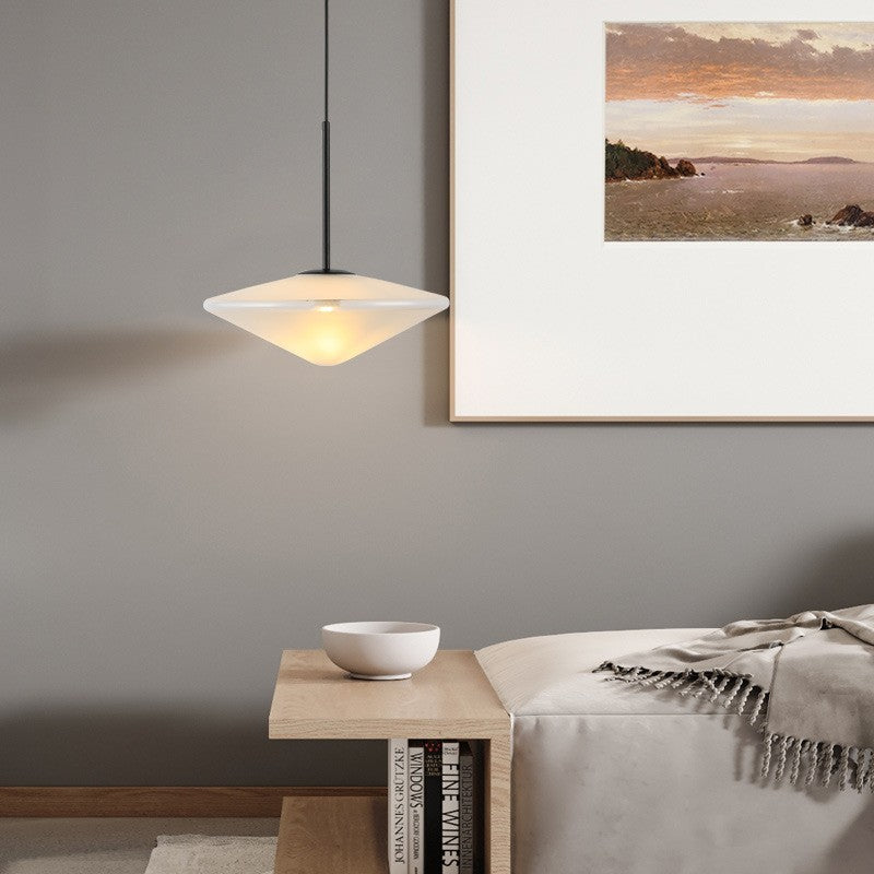 Nordic Postmodern UFO Glass Chandelier