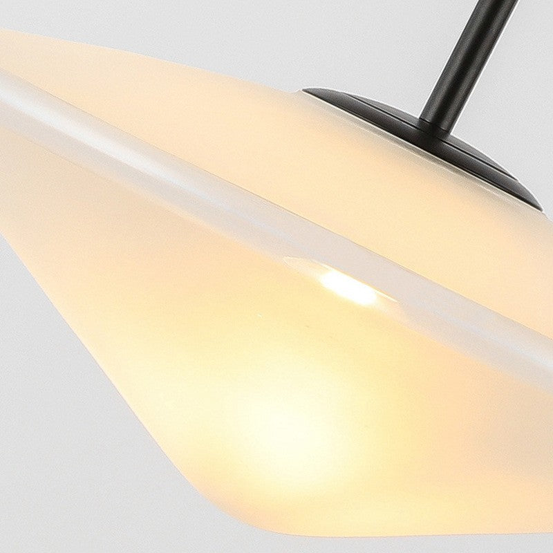 Nordic Postmodern UFO Glass Chandelier