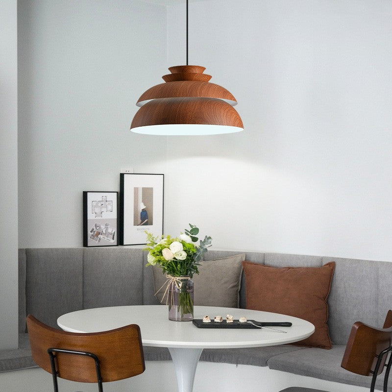 Simple Wooden Pendant Light