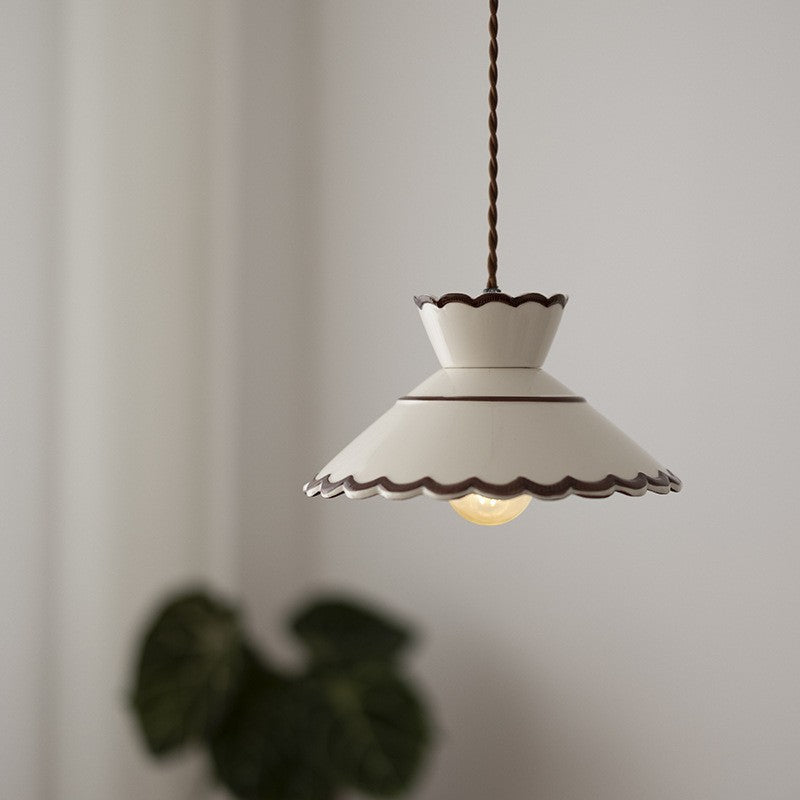 Single-Head Brass Pendant Light