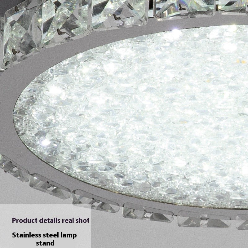 Ultra-Thin LED Crystal Ceiling Light